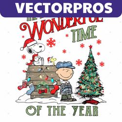 snoopy the most wonderful time of the year png file