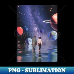 Space Walk - Sublimation-Ready PNG File - Defying the Norms