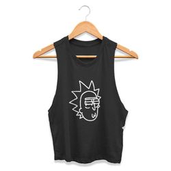 rick sanchez rick and morty justin roiland mr poopy butthole drunk drool pocket cpy womans crop tanktop tee