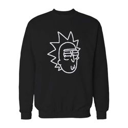 rick sanchez rick and morty justin roiland mr poopy butthole drunk drool pocket sweatshirt