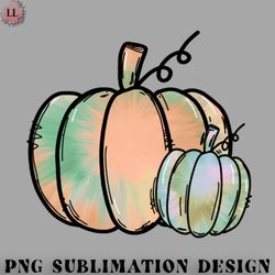 football png tie dye pumpkin