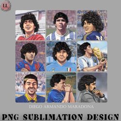 football png diego maradona forever