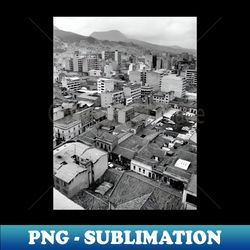 Vintage Photo of Bogata Columbia - PNG Transparent Sublimation File - Perfect for Personalization