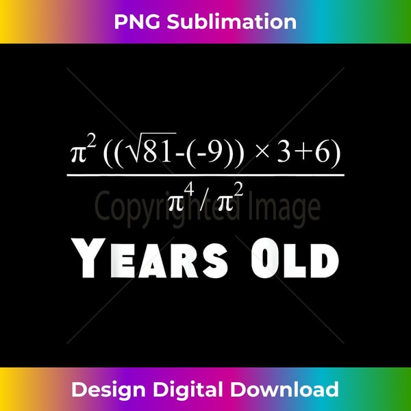 60 Years Old Algebra Equation Funny 60th Birthday Math - Inn - Inspire ...