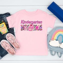 kindergarten shirt, back to school shirt, first day of kindergarten, girls kindergarten shirt, 1st day of preschool shir