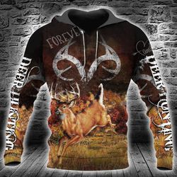 deer hunting all over printed hoodie tt311233