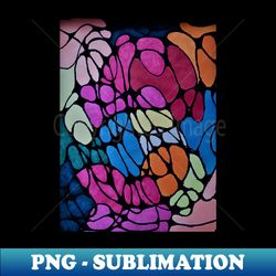 Stained Glass 3 Mosaic Art-Neographic ArtRelaxing ArtMeditative Art - Instant PNG Sublimation Download - Perfect for Sublimation Mastery