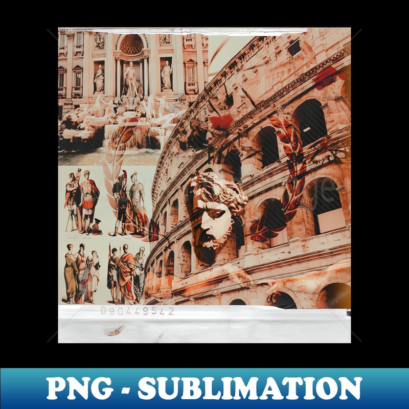 Rome Aesthetic Edit Design - Special Edition Sublimation PNG | Inspire ...
