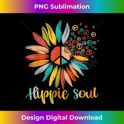 Daisy Peace Sign Hippie Soul Flower Lovers Gift - Futuristic PNG Sublimation File - Immerse in Creativity with Every Design