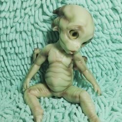 Delightful baby dragon 13 inches. Alien reborn doll 33cm.