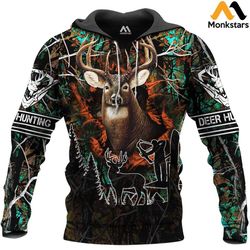 deer hunting t93 hoodie