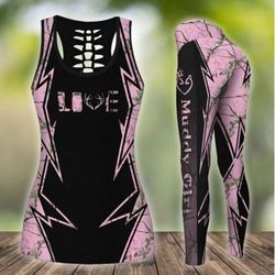 deer hunting tank top and legging set