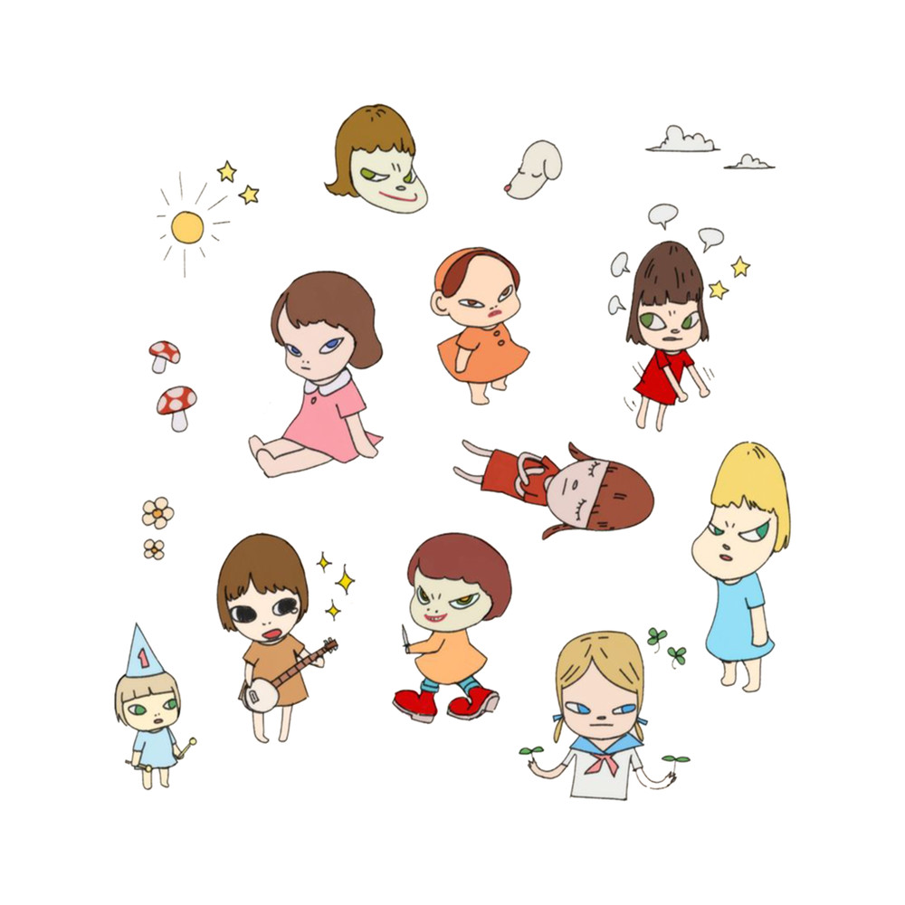 yoshitomo nara japanese - pack Tote Bag.png