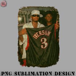basketball png allen iverson vintage