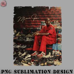 basketball png michael jordan with the sneakers legend