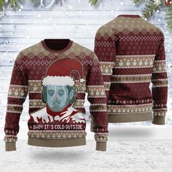 ugly christmas sweater baby it's cold outside for men women