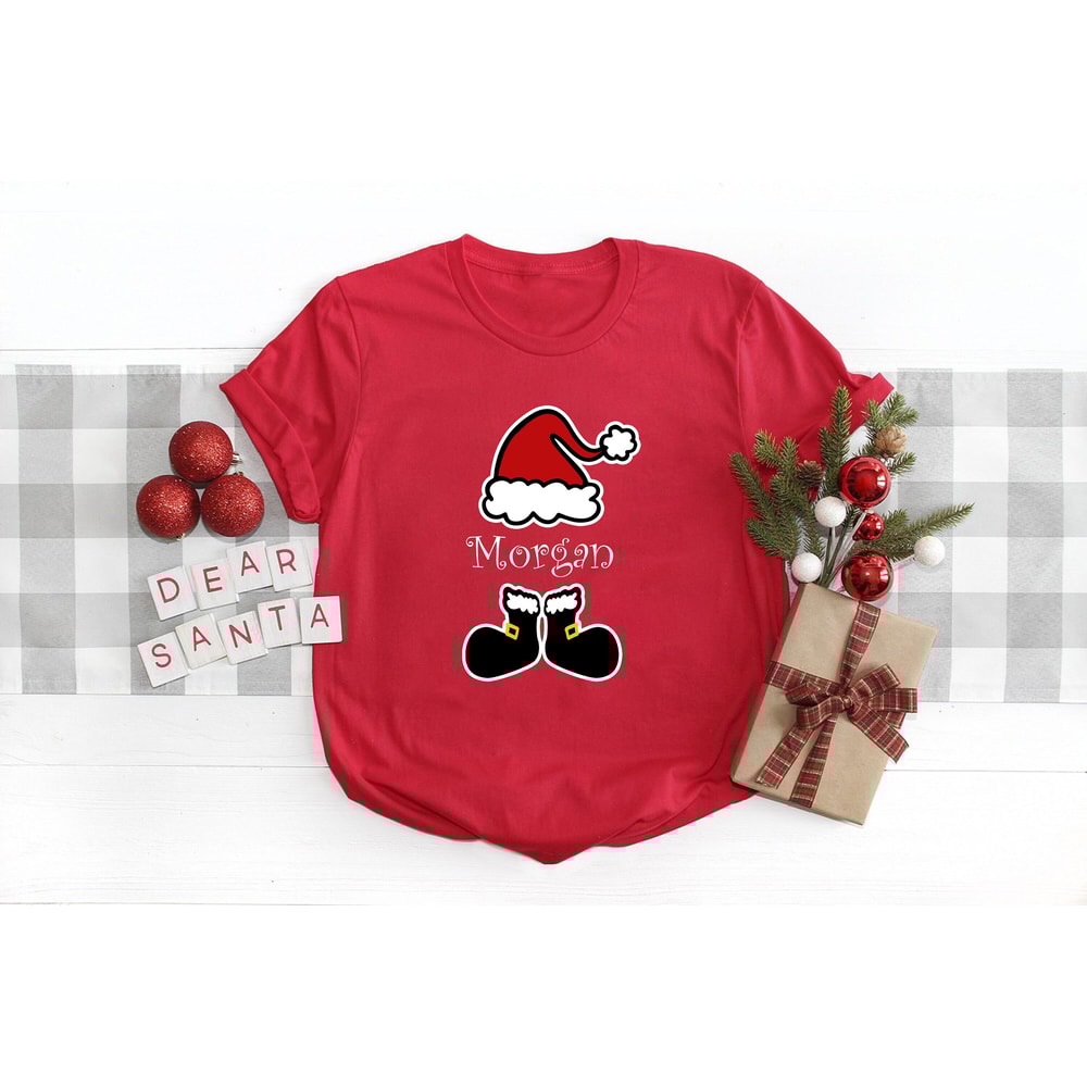 Custom Christmas Shirt, Christmas Shirt, Family Reunion Shirt, Personalized Shirt, Santa Shirt, Xmas Tshirt, Christmas Crewneck.jpg