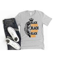 black father black leader black king shirt - black dad t-shirt - lion king dad tee - cool black dad gift - father's day