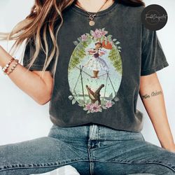 disney flower tightrope walker shirt, the haunted mansion shirt, tightrope girl shirt, disney halloween shirt, disneylan