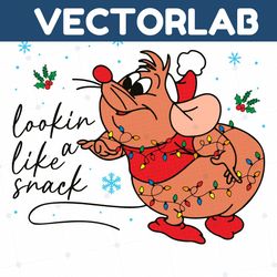 cute gus gus disneyland looking like a snack svg file