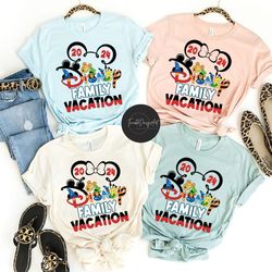 mickey minnie ears disney family vacation 2024 shirt, disney trip shirt, disneyland disneyworld group shirt, disney coup