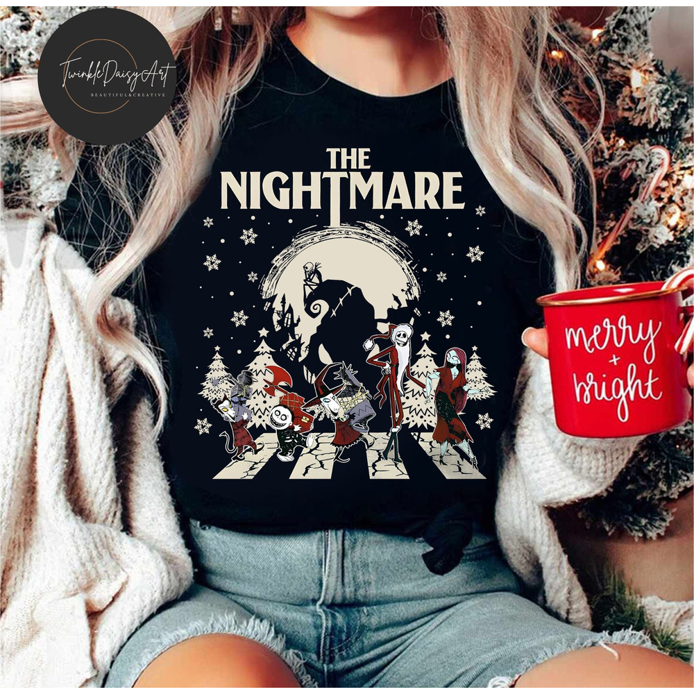 Nightmare Before Christmas shirt, Disney Xmas Holiday shirt, Santa Oogie Boogie Jack Sally Zero Barrel, Disneyland Vacation Family Gifts.jpg