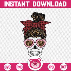 Valentine skull PNG, Skull PNG, Sublimation Graphics, Tumbler Graphics, Buffalo plaid PNG