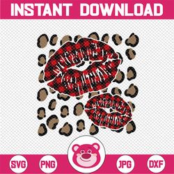 lips leopard valentine sublimation png design, lips sublimation png design, valentine sublimation tshirt design, sublima