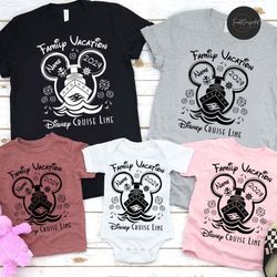 personalized disney cruise line family vacation 2024 shirt, mickey cruise trip, disney family cruise 2024, cruise crew s