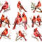 Watercolor Red Cardinal Clipart , Memorial, Cardinal Clipart, Remembrance PNG,Digital Paper Clipart,Watercolor Illustration,Instant Download.jpg