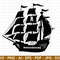 Pirate Ship SVG, Pirate SVG, Pirate Ship Silhouette SVG, Black Ship svg, Sailboat svg, Pirate Ship Captain svg, Cut File Cricut, Silhouette.jpg