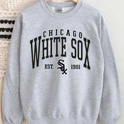 vintage chicago white sox sweatshirt, chicago baseball hoodie, vintage baseball fan shirt, chicago white sox shirt, base