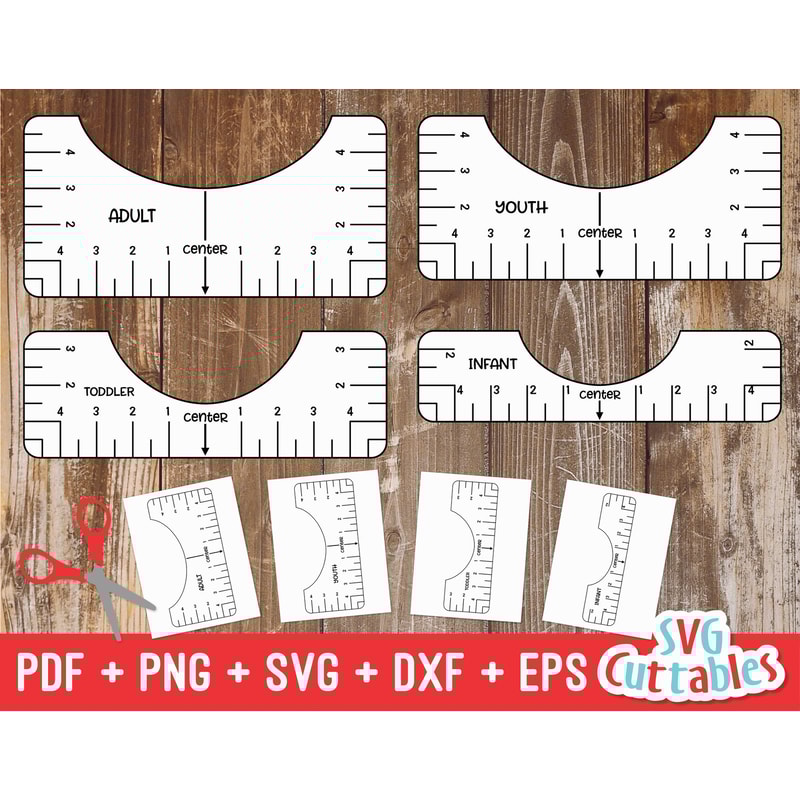 T-shirt Alignment Tool Printable- PDF Printable - svg- dxf- eps - png- Print Then Cut - Digital File.jpg