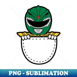 Green Ranger In The Pocket - Instant Sublimation Digital Download - Spice Up Your Sublimation Projects