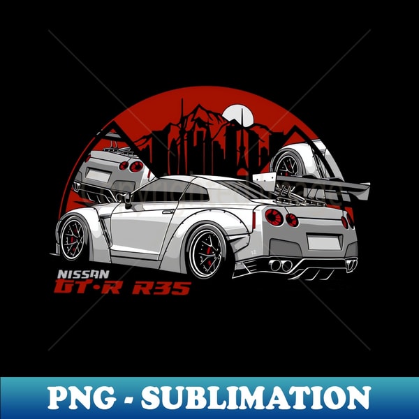 Transparent R35 Gt R Nissan GTR R35 GT-R JDM Car - PNG Transparent Digital Downlo | Inspire ...