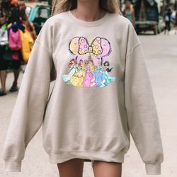 disney water color princess sweatshirt , disney princess sweatshirt , watercolor disney hoodie, disneyworld clothing, di