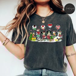 personalized mickey and friends animal kingdom disney christmas shirt, disney family christmas safari trip, disneyworld