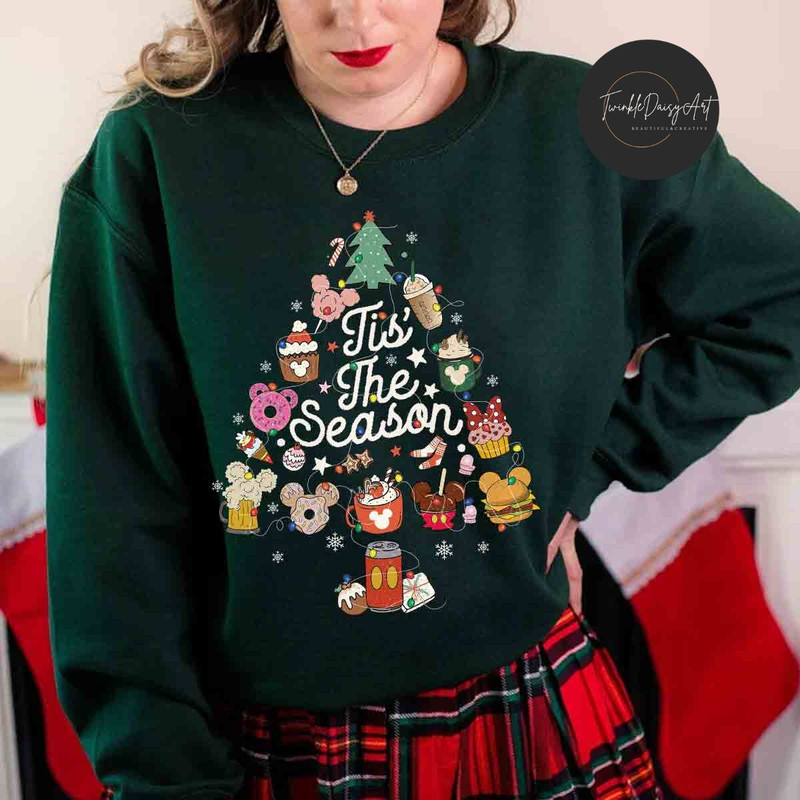 Tis The Season Disney Christmas shirt, Christmas Tree Sweatshirt, Xmas Disney Snacks shirt, Disney Xmas Lights shirt, Very Merry Christmas.jpg