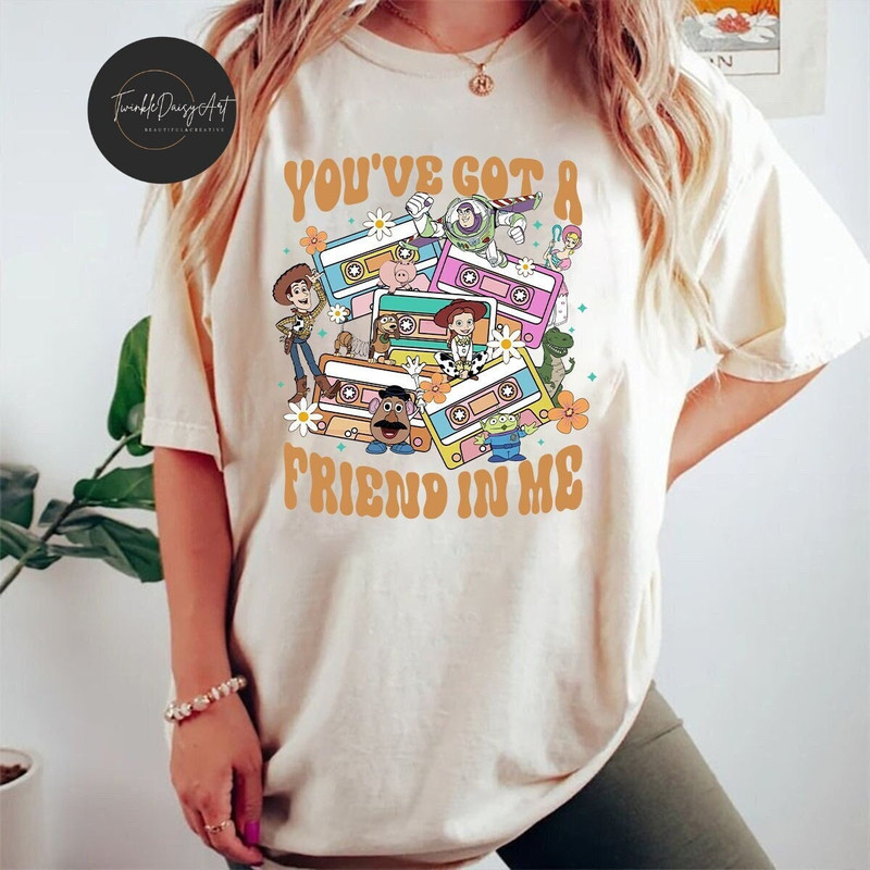 Vintage You've Got A Friend In Me T-shirt, Disney Toy Story Shirt, Disney Vacation 2023 Shirt, Disneyworld Shirt, Disney Group Shirt.jpg