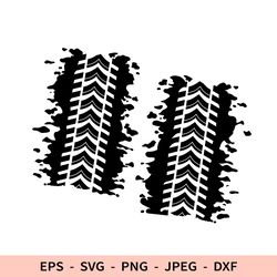 Mudding SVG Tire Track Svg Dxf Car Tyre Wheel Print Svg for Cricut Car Racing laser Off Road cut Distressed Road Grunge