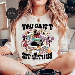 disney villians shirt, you can't sit with us, villains squad shirt, disney character shirt, disney halloween shirt, hall