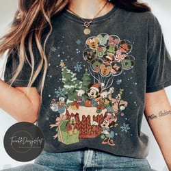 mickey & friends christmas tea cup shirt, disney christmas coffee sweatshirt, mickey's very merry christmas party 2023,