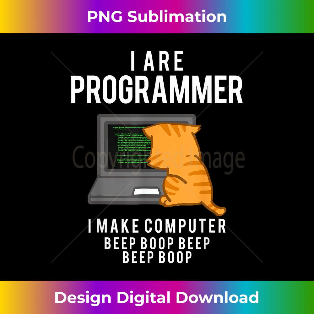 Computer Cat Programmer Funny Coder Meme - Sleek Sublimation | Inspire ...