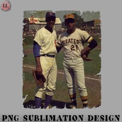 basketball png ernie banks and roberto clemente at wringley field 1970