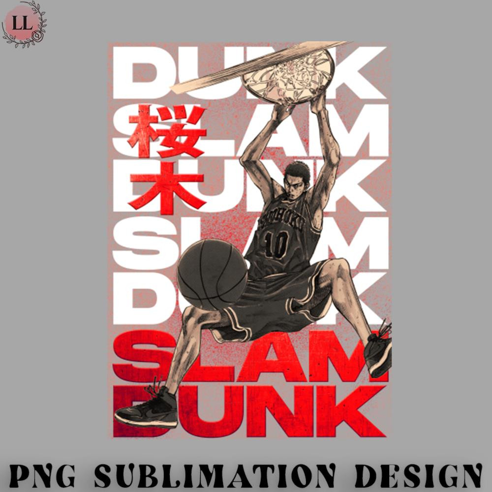 KL0707231456296-Basketball PNG Hanamichi Sakuragi - Slam Dunk.jpg