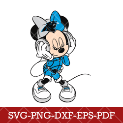 Carolina Panthers_mickey christmas 10,NFL SVG, Mickey NFL SVG DXF EPS PNG Files, Cricut, File cut