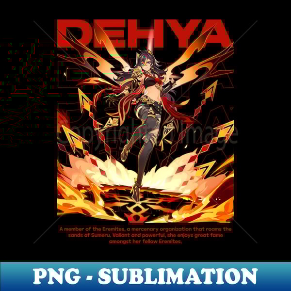 Dehya Genshin Impact - PNG Transparent Digital Download File | Inspire ...