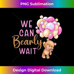 We Can Bearly Wait Gender neutral baby shower Party - Crafted Sublimation Digital Download - Crafted for Sublimation Excellence
