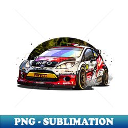 Ford Fiesta WRC RRC - Bernardo Sousa Portugal - PNG Transparent Sublimation Design - Fashionable and Fearless
