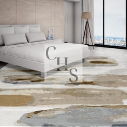 yellow and white high quality handmade area rug for living, hall,kitchen,dining, drawing play room